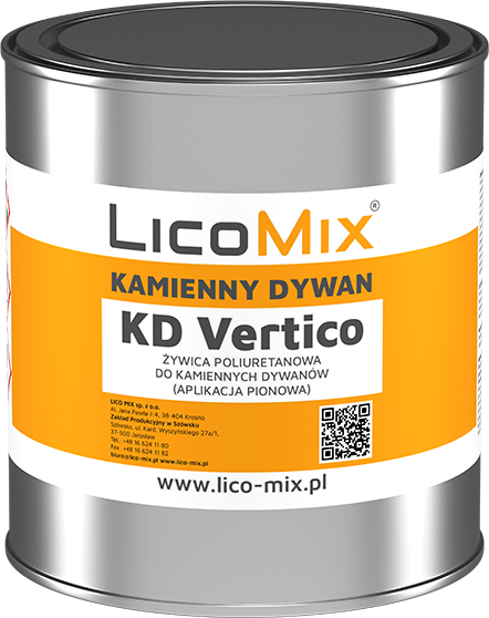 żywica KD vertico - kamienny dywan